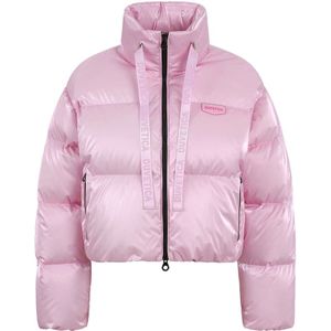 Duvetica, Jassen, Dames, Roze, XS, Lichtroze Korte Donsjas Aw 23