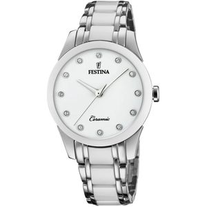 Festina, Horloge Grijs, Dames, Maat:ONE Size