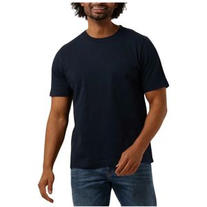 Peak Performance, Tops, Heren, Blauw, S, Katoen, Originele Small Logo Tee Heren Polo & T-shirt