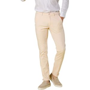 Mason's, Broeken, Heren, Roze, 2Xl, Katoen, Zomer Kleur Heren Chino Broek