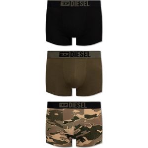 Diesel, Ondergoed, Heren, Veelkleurig, S, Katoen, ‘Umbx-Damienthreepack’ boxershorts 3-pack