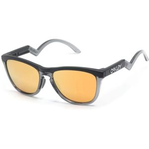 Oakley, Accessoires, unisex, Geel, ONE Size, Gele Vierkante Spiegelzonnebril