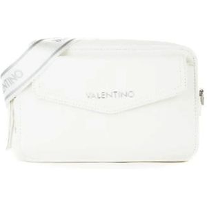 Valentino by Mario Valentino, Tassen, Dames, Wit, ONE Size, Witte Crossbody Tas - Chic Stijl