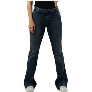 By-Bar, Jeans, Dames, Blauw, XS, Flared Blauwe Broek Leila