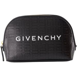Givenchy, Tassen, Dames, Zwart, ONE Size, Essentials 4G Rits Pouch
