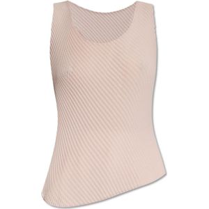 Issey Miyake, Tops, Dames, Roze, M, Mouwloze top