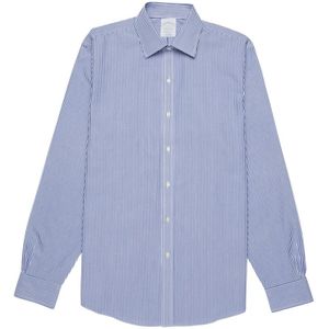 Brooks Brothers, Overhemden, Heren, Blauw, 3Xl, Katoen, Shirts