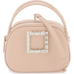 Roger Vivier, Tassen, Dames, Beige, ONE Size, Leer, Handbags