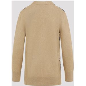 Etro, Truien, Dames, Veelkleurig, XS, Wol, Neutrale tinten Elegant Sweater Aw 24