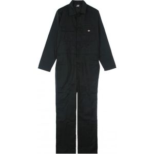 Dickies, Elegante en Comfortabele Haughton L/S Jumpsuit Zwart, Dames, Maat:L