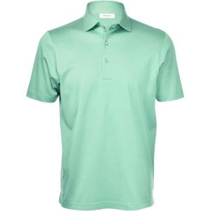 Gran Sasso, Tops, Heren, Groen, L, Groene Polo Shirt