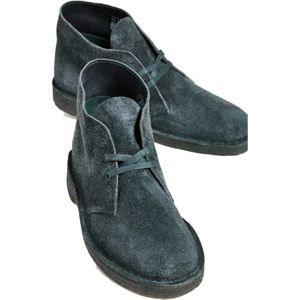 Clarks, Schoenen, Heren, Groen, 44 EU, Leer, Lage Schoenen