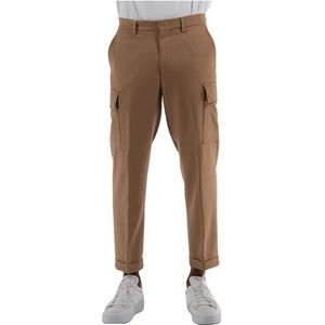 Etro, Broeken, Heren, Beige, M, Katoen, Cargo Broek