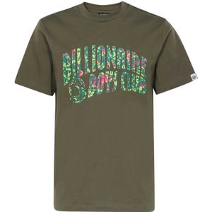 Billionaire Boys Club, Tops, Heren, Groen, M, Katoen, Katoenen T-shirt met Frontprint