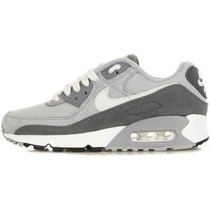 Nike, Lage Top Air Max 90 Premium Grijs, Heren, Maat:36 EU