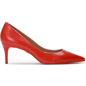 Kazar, Schoenen, Dames, Rood, 38 EU, Leer, Dames rode pumps