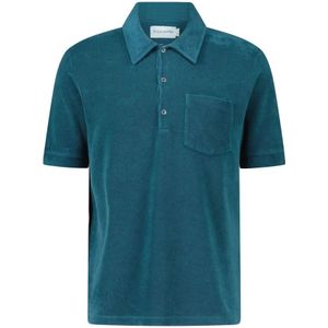 Closed, Tops, Heren, Groen, S, Polo Shirts