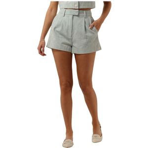 Josh V, Korte broeken, Dames, Blauw, L, Blauwe Co-ord Shorts Livia