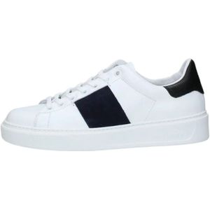 Woolrich, Moderne Italiaanse sneakers met Vibram® Vi-Lite zool Wit, Heren, Maat:45 EU