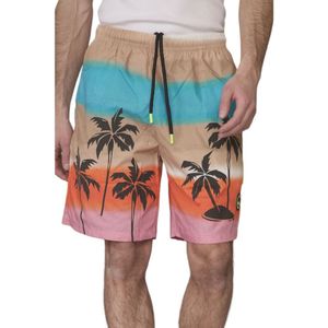 Barrow, Badkleding, Heren, Veelkleurig, L, Tropische Palms Shorts