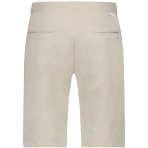 Blue Industry, Korte broeken, Heren, Grijs, W34, Katoen, Grijze Katoen Stretch Shorts