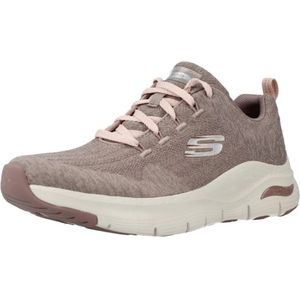 Skechers, Schoenen, Dames, Bruin, 40 EU, Arch Fit Damessneakers