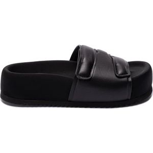 Vic Matié, Zwarte Reissandalen Zwart, Dames, Maat:39 EU