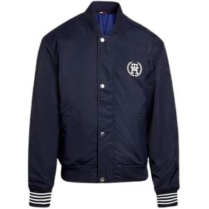 Tommy Hilfiger, Bomber Jassen Blauw, Heren, Maat:XL