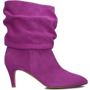 Toral, Schoenen, Dames, Roze, 41 EU, Suède, Fuchsia Suède Enkellaarsjes