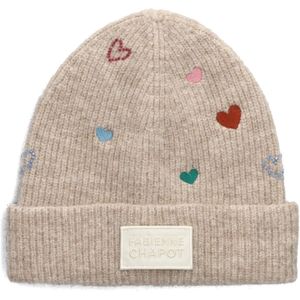 Fabienne Chapot, Accessoires, Dames, Beige, ONE Size, Beige Lidia Beanie Muts