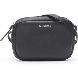 Balenciaga Vintage, Pre-owned, Dames, Zwart, ONE Size, Leer, Pre-owned Leather balenciaga-bags