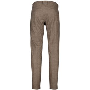 Mac, Broeken, Heren, Bruin, W42 L34, Katoen, Bruine Geruite Chino Broek