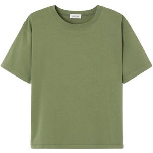 American Vintage, Tops, Dames, Groen, S, Katoen, Oversize Army Vintage T-shirt