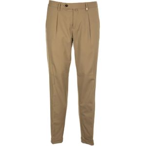 Myths, Chinos Beige, Heren, Maat:M