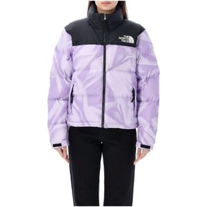 The North Face, Icy Lilac Puffer Jas Paars, Dames, Maat:XS