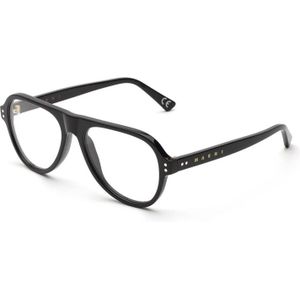 Marni, Accessoires, Heren, Zwart, 55 MM, Upgrade je stijl met zwarte bril