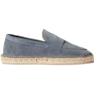 Scarosso, Diego Penny-Loafer Espadrilles Grijs, Heren, Maat:47 EU