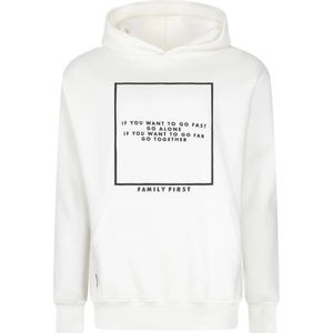 Family First, Sweatshirts & Hoodies, Heren, Wit, L, Family First Milano iconische hoodie senior wit