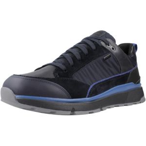 Geox, Schoenen, Heren, Blauw, 42 EU, Dolomia Sneakers Waterdicht