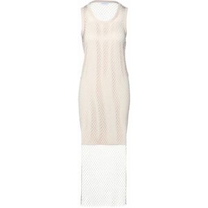 Calvin Klein, Maxi Jurk Beige, Dames, Maat:L