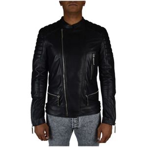 Philipp Plein, Fietsjack Zwart, Heren, Maat:M