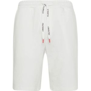 Peuterey, Korte broeken, Heren, Wit, XL, Katoen, Witte katoenen Bermuda shorts Lente/Zomer 2024