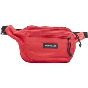 Balenciaga Vintage, Pre-owned Nylon balenciaga-bags Rood, Dames, Maat:ONE Size