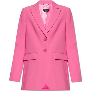 Kate Spade, Jassen, Dames, Roze, XL, Loszittende blazer