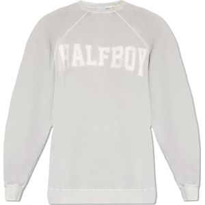 Halfboy, Sweatshirts & Hoodies, Dames, Grijs, S, Katoen, Oversized sweatshirt