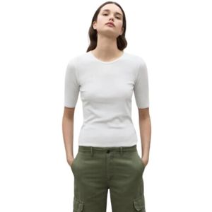 Ecoalf, Salla Tencel Biologisch Katoen T-shirt Wit, Dames, Maat:XL
