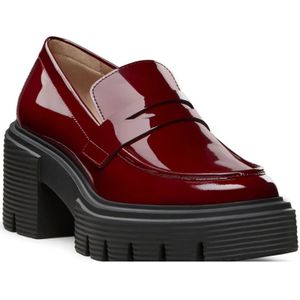 Stuart Weitzman, Schoenen, Dames, Rood, 36 1/2 EU, Soho Loafer