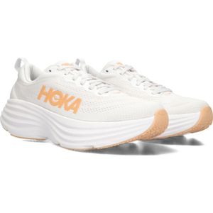 Hoka One One, Schoenen, Dames, Wit, 38 EU, Witte Mesh Bondi Dames Sneakers