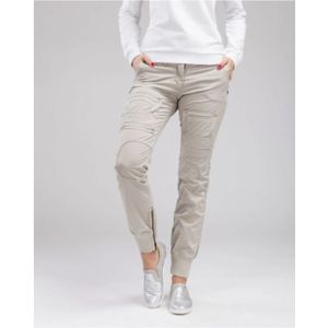 Aeronautica Militare, Broeken, Heren, Beige, S, Slim-fit Broeken