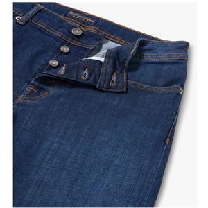 Brooks Brothers, Jeans, Heren, Blauw, W42, Katoen, Blauwe Stretch Katoenen Denim Jeans